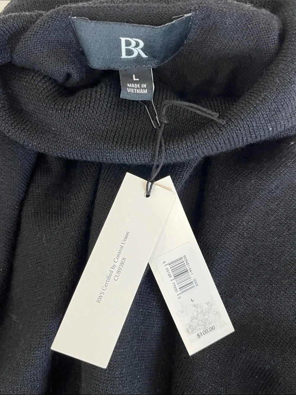 Banana Republic Black Turtleneck Sweater